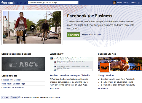 facebook za poslovnu stranicu