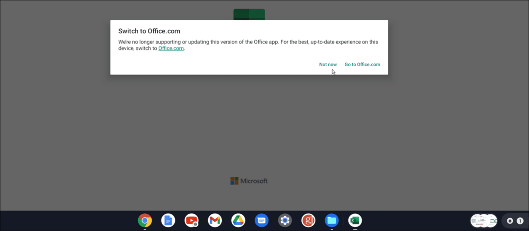 Kako koristiti Microsoft Office na Chromebooku