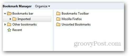 Prijenos oznake Firefox 10