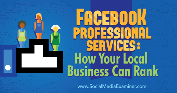 rangiranje vašeg poslovanja s facebook profesionalnim uslugama