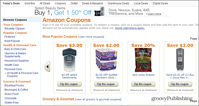 Kako pronaći i koristiti instant kupone Amazon