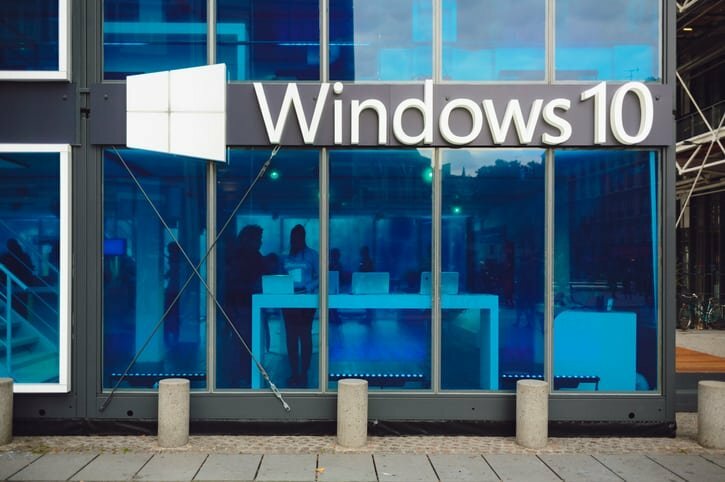 Promotivni paviljon tvrtke Microsoft Windows 10