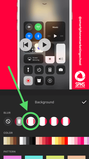 Uvezite markiranu sliku u aplikaciju InShot da biste je koristili kao pozadinu za svoj video projekt.
