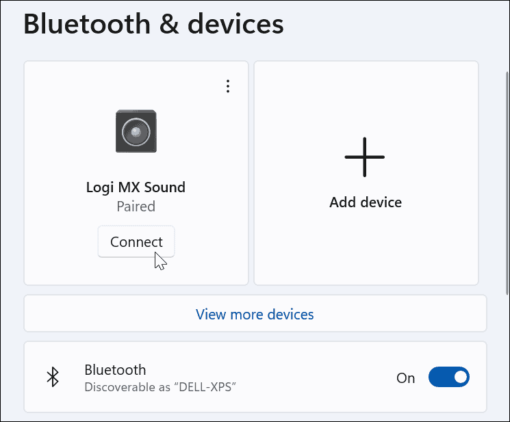 Povežite Bluetooth uređaj