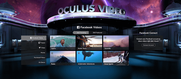 facebook oculus društvene značajke