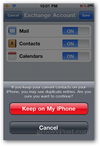 Prijenos kontakata iPhone 7