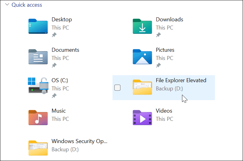 Pokrenite Windows 11 File Explorer kao administrator