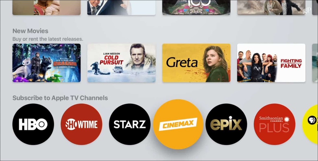 Apple TV Premium kanali