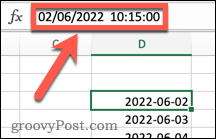 Excel vremenske oznake s datumima i vremenom