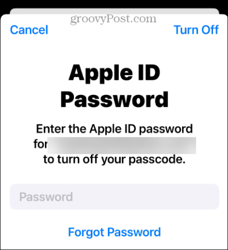 lozinka za Apple ID