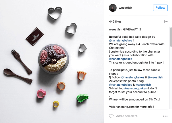 Foodie Instagrammer @weeatfish promovirao je dijeljenje Nanatang Bakesa.