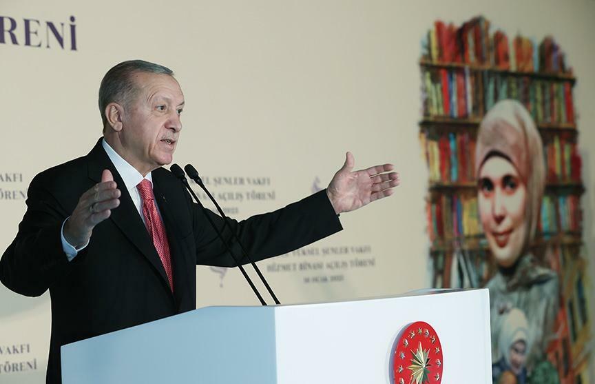 Predsjednik Erdoğan govorio je na otvaranju Zaklade Şule Yüksel Şenler