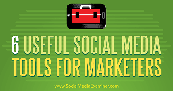 6 korisnih alata za društvene medije za marketinške stručnjake, Aaron Agius, ispitivač društvenih medija.