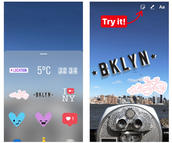 Instagram je objavio ranu verziju geo Stickersa u Instagram Stories za New York i Jakartu. 