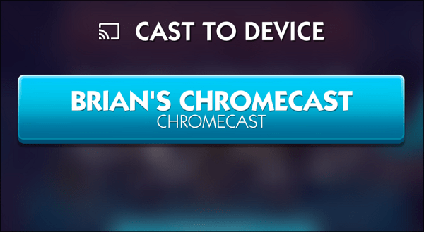 Odaberite Chromecast