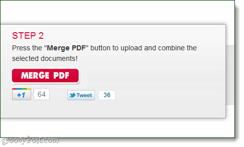 Kombinirajte više PDF-ova u jedan koristeći MergePDF
