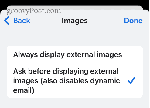 Uključite ili isključite slike u Gmailu