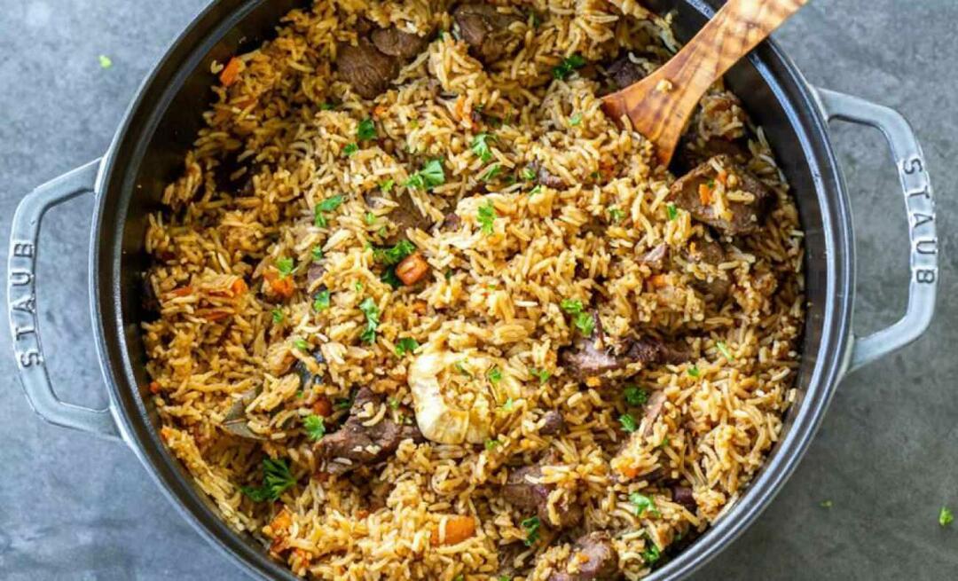 Kako napraviti uzbečki palov? Recept za rižu na MasterChefu