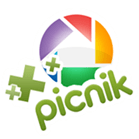 Picasa web-albumi + Picnik logotip