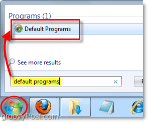 promjena zadane uporabe programa u sustavu Windows 7
