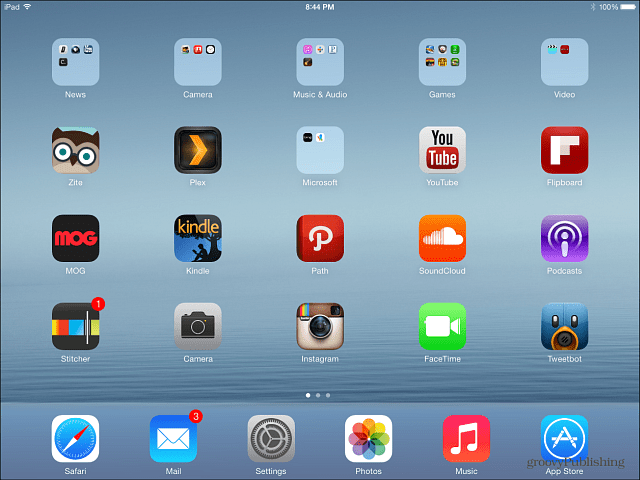 Vraćen iPad iOS 7