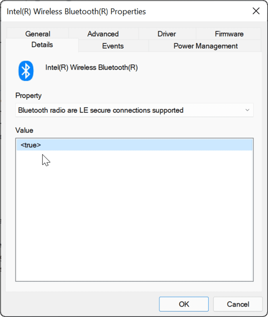 Podržan Bluetooth radio LE secure