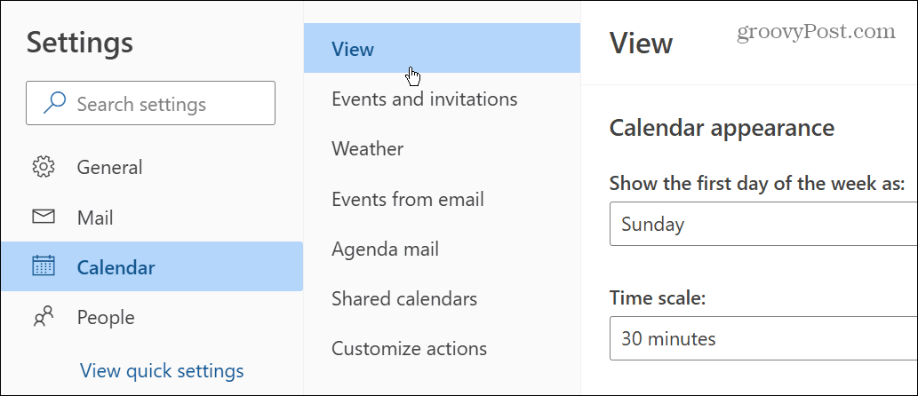 Promijenite vremensku zonu u programu Microsoft Outlook
