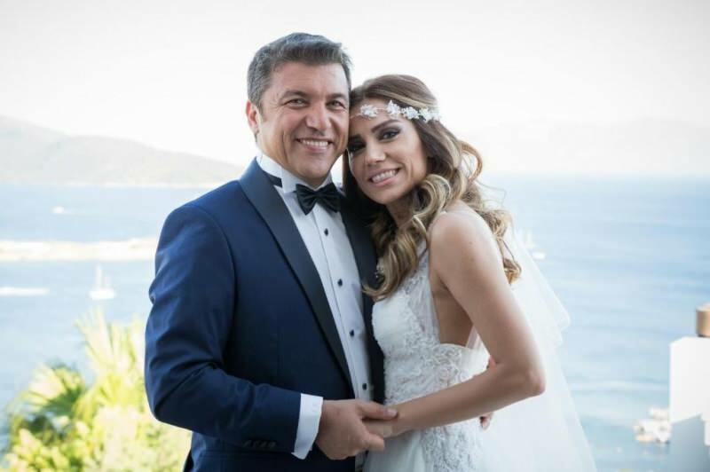 Vjenčana fotografija Ismaila Küçükkaya i njegove bivše supruge Ede Demirci