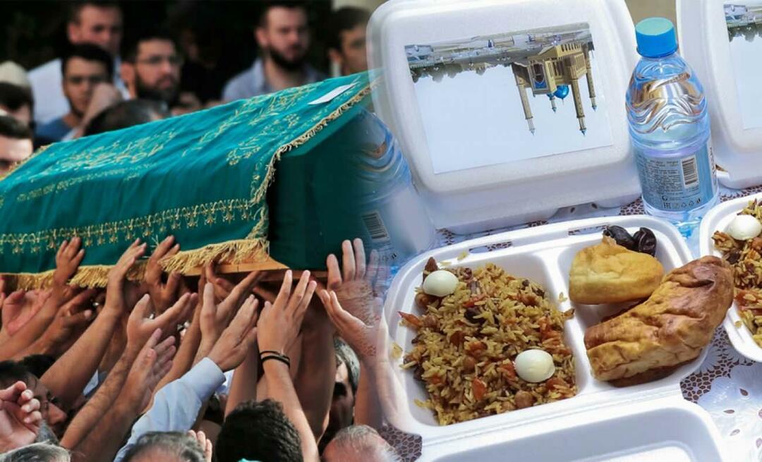 Da li je dozvoljeno dijeliti hranu nakon umrle osobe? Da li pogrebnik mora dati hranu u islamu?