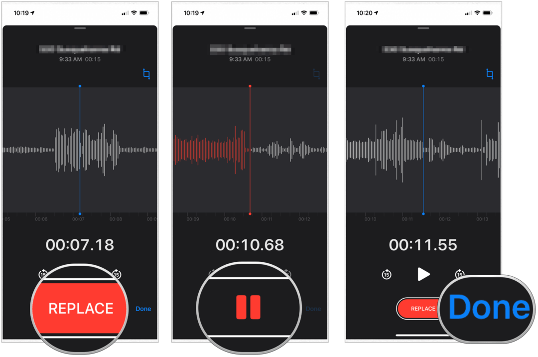 iPhone glasovni zapisi zamjenjuju zvuk