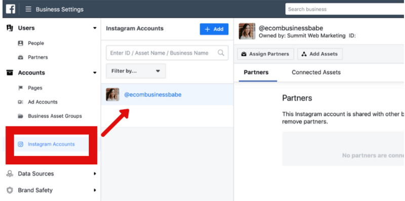 kako ukloniti Instagram račun s Facebook Business Managera