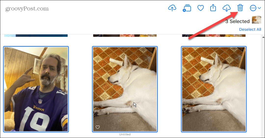 Kako izbrisati fotografije iz iClouda
