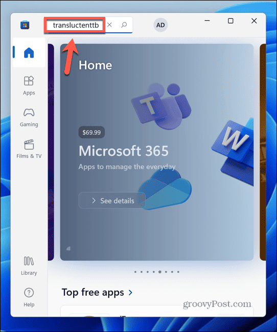Windows 11 trgovina za pretraživanje