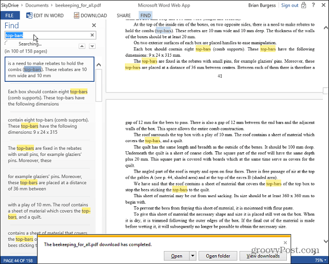 Čitanje i uređivanje PDF-ova na mreži pomoću programa Microsoft Office Web Apps