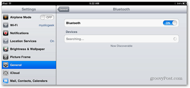 Spojite Bluetooth tipkovnicu na iPad