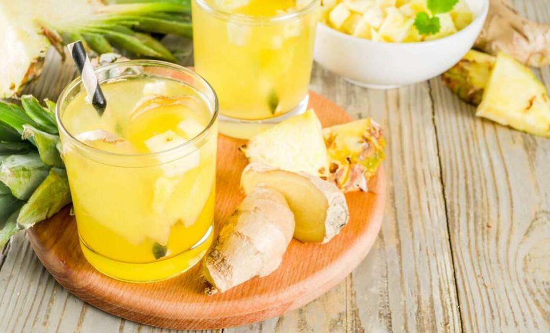 Kako napraviti limunadu protiv edema? Detox recept za uklanjanje edema s ananasom! Recept za olakšavanje detoksikacije