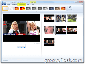 Microsoft Windows Live Movie Maker - Kako napraviti kućne filmove Madonna