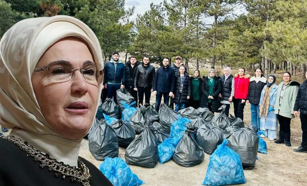 Pozdrav od Emine Erdoğan mladim ljudima koji vole prirodu