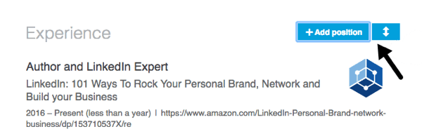Dodajte nove pozicije svom LinkedIn profilu i preuredite ih u najrelevantnijem redoslijedu.
