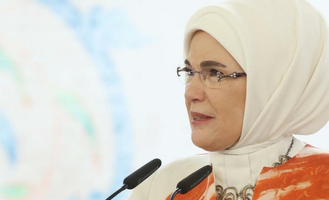 Objava prve dame Erdoğan 'Međunarodni dan prava žena'!