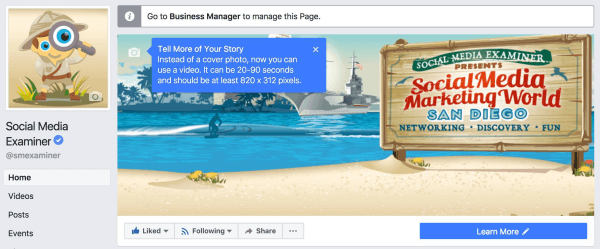 Facebook proširuje mogućnost prijenosa videozapisa kao naslovnih slika na više stranica. 