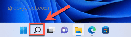 ikona pretraživanja programa Outlook