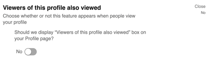 Gledatelji ovog profila također su gledali mogućnost u postavkama privatnosti LinkedIn-a