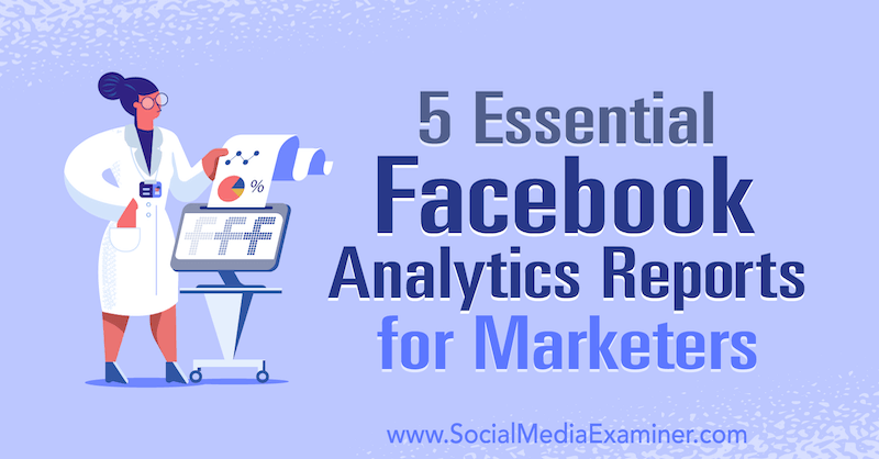 5 osnovnih izvješća Facebook analitike za marketinške stručnjake, Mariia Bocheva na programu Social Media Examiner.
