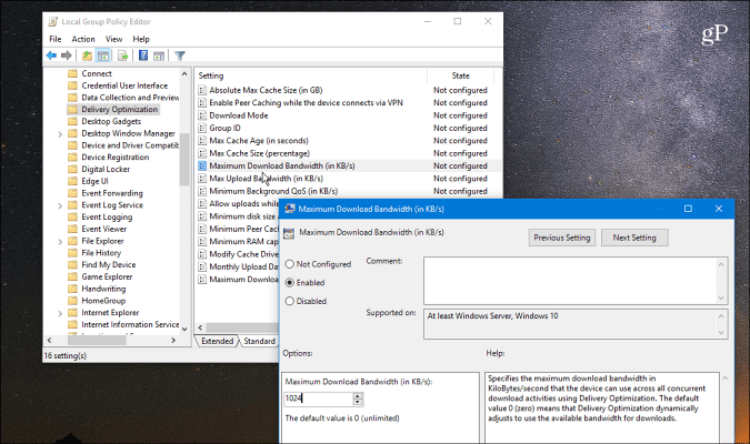 Windows 10 Editor Policy uređivač