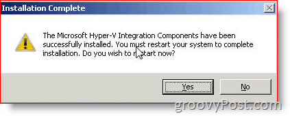 Instalirajte Hyper-V integracijske usluge