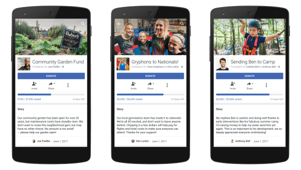  Facebook proširuje svoj osobni alat za prikupljanje sredstava na više korisnika u SAD-u