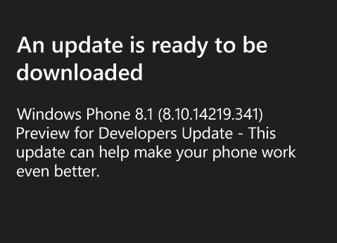 Windows Phone 8_1_Ažuriraj