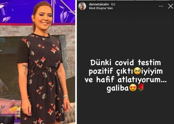 Nakon svoje bivše supruge Okan Kurt, Demet Akalın je također uhvatio koronavirus!