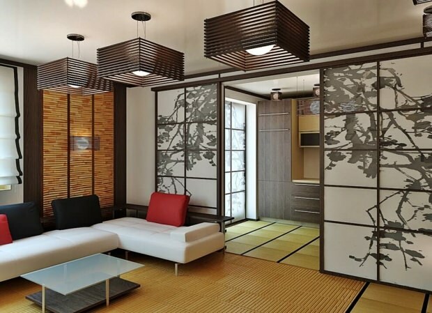 Dnevne sobe u japanskom stilu